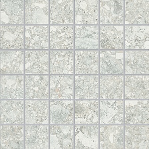 MOSAICO 5x5 BIANCO LAPPATO 30 x 30 E0K2