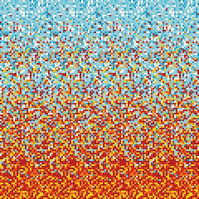SHADING BLENDS ORANGE 2X2