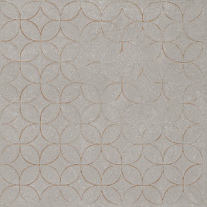 CERAMICA DECORATA FLOREALE CENERE EEJK