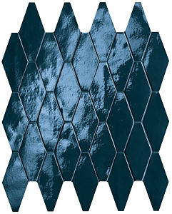 GLIM BLU NAVY ROMBI MOSAICO BRILLANTE