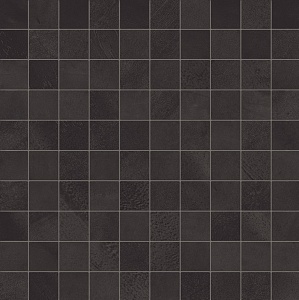 MOSAICO 3x3 BRUXELLES BLACK LAPPATO 30 x 30 E2G5