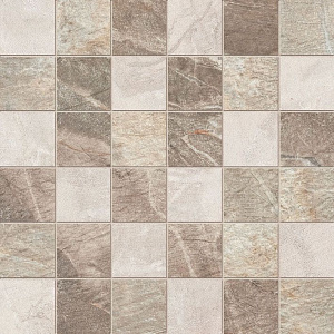 FOSSIL QUADRETTI CREAM-BEIGE-BROWN MOSAICO MIX