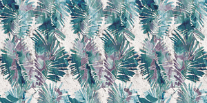 WIDE & STYLE PALMS BLUE