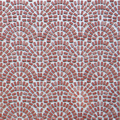 Micromosaics Micro-brick Pavement Red
