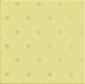 GLL03-02 GRAND ELEGANCE GOLD GIGLIO ORO SU CREMA 20X20