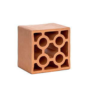 Split Circle Terracotta Matt