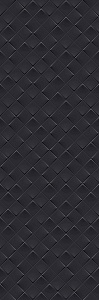 MONOCHROME MAGIC 40X120 DÉCOR BLACK GLOSSY