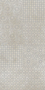 TESORI DECORO MONILI BIANCO ARGENTO 120X240