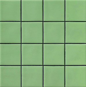 DIN LIGHT GREEN MATT 7,4X7,4