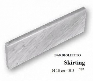 Cosmati Bardiglietto Bullnose 10X29,8