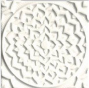 ADEH4001 Earth Relieve Mandala Cosmos Navajo White 15X15