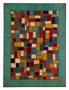205x155. Разноцветный килим-пэчворк, персидский
