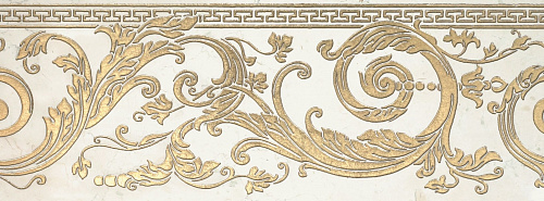 THALIA BORDER BIANCONE - GOLD