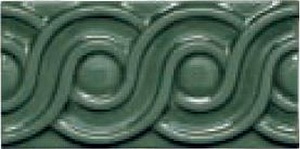 ADMO4081 Modernista Relieve Clasico CC Verde Oscuro 7,5X15