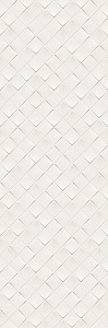 MONOCHROME MAGIC 40X120 DÉCOR WHITE MATT