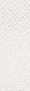 MONOCHROME MAGIC 40X120 DÉCOR WHITE MATT