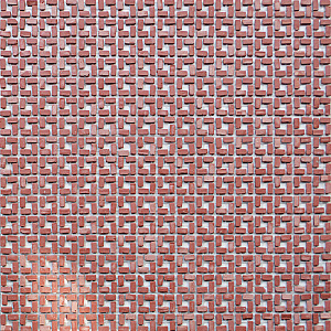 Micromosaics Micro-brick Ring Red