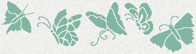 AQUATICA DECORS BORDER WATER WINGS 2 2X2