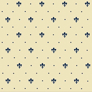 GL11-02 GRAND ELEGANCE GIGLIO BLU SU CREMA 20X20