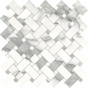 MOSAICO INTRECCI - 30X30 WHITE PARADISE