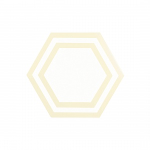 ADPV9017 Pavimento Hexagono Deco Bone 20X23
