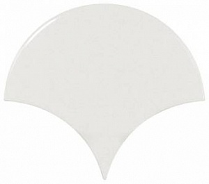 21965 Scale Fan Mosaic White 30X43