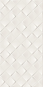 MONOCHROME MAGIC 30X60 DÉCOR WHITE GLOSSY