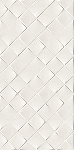 MONOCHROME MAGIC 30X60 DÉCOR WHITE GLOSSY