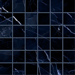 MOSAICO 5x5 CALACATTA BLACK NATURALE 30 x 30 EHNY