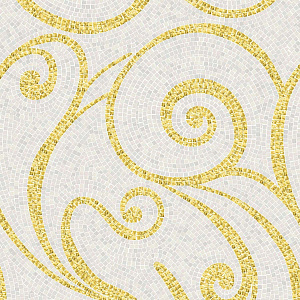 ARTISTIC MOSAIC MIRAN GOLD 1X1