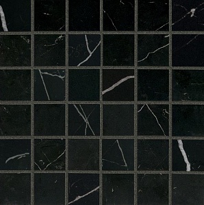 MOSAICO 36 MARQUINA NERO NAT 30X30 LGCDL20