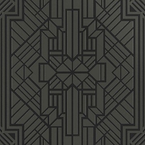 S LABIRINTO 20-20 Swing Labirinto Nero Su Fondo Nero Matt 60X60