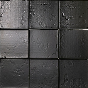 Artigiana i Quadrati 10 Nero