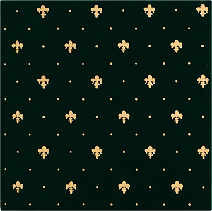 GLL03-09 GRAND ELEGANCE GOLD GIGLIO ORO SU VERDE 20X20