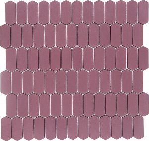 Enamel losanga Borgogna sheet 26,8x27,2  8033849015555