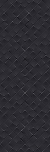 MONOCHROME MAGIC 40X120 DÉCOR BLACK MATT