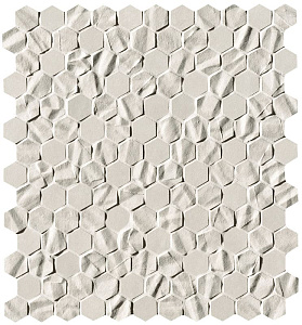 BLOOM WHITE STAR ESAGONO MOSAICO