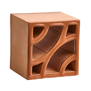 Split Blend Deco Urban Terracotta glossy border