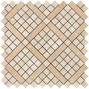 MARVEL PRO Travertino Alabastrino Diagonal Mosaic