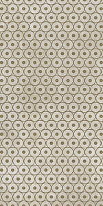 TESORI DECORO ANELLI BIANCO BRONZO 120X240