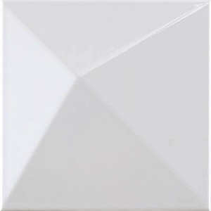 Dune Shapes Kioto White Gloss 25x25