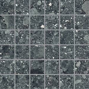 MOSAICO 5x5 NERO NATURALE 30 x 30 E0K0