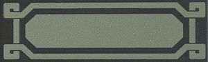 LIST BLACK BATH 6X20