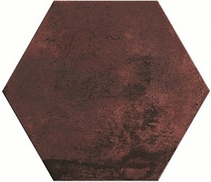 Cir & Serenissima Miami Red Clay Esagona 24x27.7