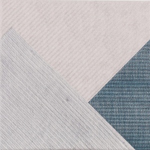 Dune Shapes Stripes Mix Denim 25x25