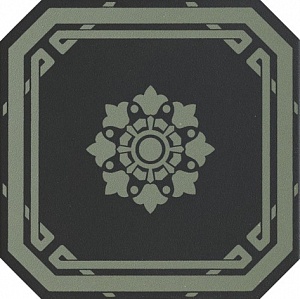 OTTAGONO 20X20 BLACK BATH
