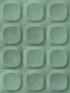 Pop Verde Acqua Groovy 10x10 cm