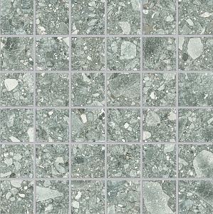 MOSAICO 5x5 GRIGIO LAPPATO 30 x 30 E0K3