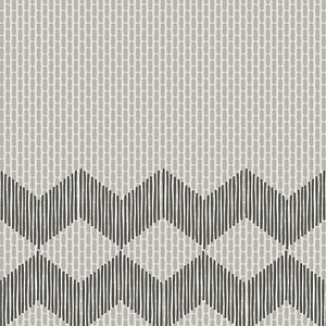 ZIGZAG HALF WHITE