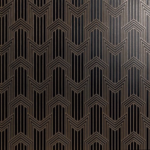 S GEOMETRIA 22-20 Swing Geometria Ottone Su Nero Matt 60X60